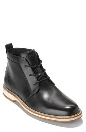 Cole Haan Morse GRANDF&Oslash;AM Chukka Boot in Black /Ivory at Nordstrom Rack, Size 9.5