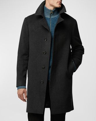 Rodd & Gunn Mens Archers Wool Coat