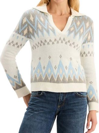 Tyler B&ouml;e Logan Sweater In Multi Fair Isle