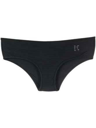 Karl Lagerfeld Bikinislip met logoprint - Zwart
