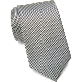 Calvin Klein Silver Spun Solid Tie at Nordstrom Rack