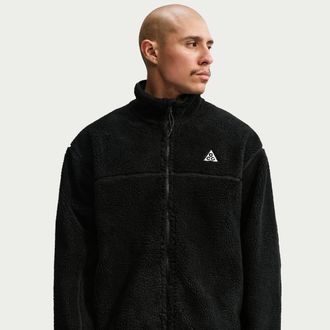 Nike Mens Nike ACG Canwell Glacier Therma-FIT ADV Windproof Jacket in Black | FV8653-010