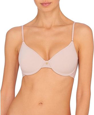 Natori Understated Contour Underwire Bra 132025 Womens Bra Rose Beige : 34DD, Cotton/Lycra/Nylon