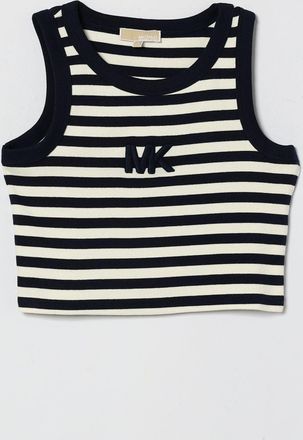Michael Kors Canotta crop in cotone con logo