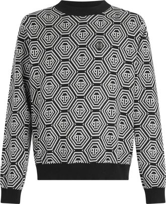 Philipp Plein Uomo, Maglie, Nero, M, new
