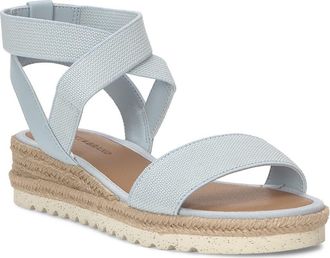 Lucky Brand Thimba Ankle Wrap Espadrille Sandal in Celestial Blue at Nordstrom, Size 9.5
