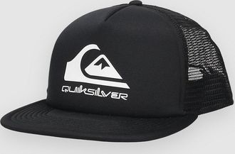 Quiksilver Classic Foam M&W Trucker Youth Kids Cap schwarz