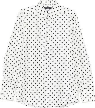 Dolce & Gabbana Long-sleeve Polka-dot Shirt