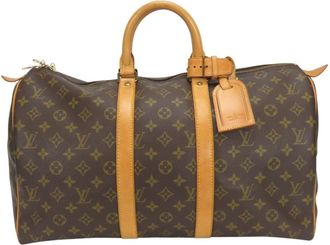 Louis Vuitton Monogram Brown Monogram Boston Bag (Pre-Owned)