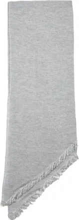 PESERICO Accessoires, Dames, Grijs, ONE Size, Katoen, Sjaal