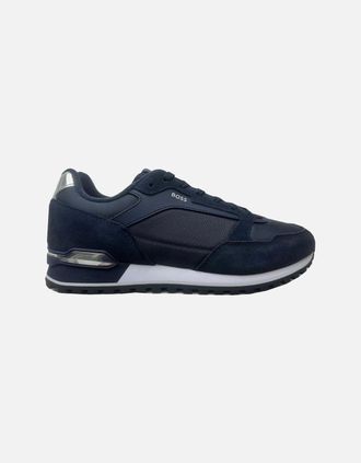 HUGO BOSS Mens Hugo Boss Mens Dark Blue Parkour runn Trainers - Navy - Size: 11