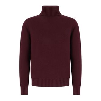 Alpha Studio Dolcevita - - Knitwear - Uomo - Rosso - XL