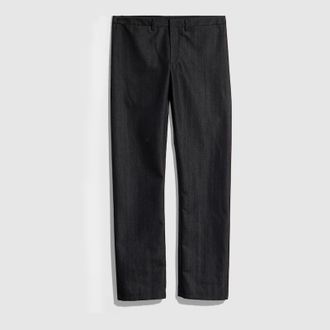 Gucci Cotton Blend Denim Pants, Size 50 IT, Black