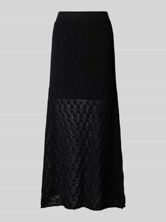 Selected Maxirock mit elastischem Bund Modell NIVA in Black, Gr&ouml;&szlig;e XL