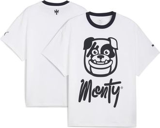 Puma Mens Puma White CF Monterrey 2025 FIFA Club World Cup Hoops T-Shirt at Nordstrom, Size X-Large