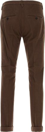 Dondup Mens Gaubert Trousers Brown Cotton