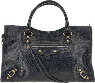 Balenciaga Arena leather medium Le City bag Woman One Size
