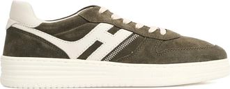 Hogan Groene Camo Sneakers - Heren - Sneakers - Groen - 38 EU - Schoenen
