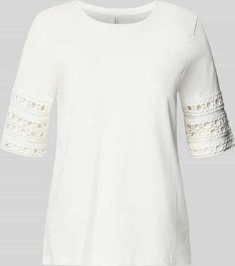 Vero Moda Regular Fit T-Shirt aus reiner Baumwolle Modell IVACY in Weiss, Gr&ouml;&szlig;e XL