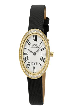 Porsamo Bleu Womens Topaz Eloise Genuine Leather Band Watch 1351BELL