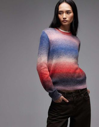 Lacoste Maglione a righe multicolore