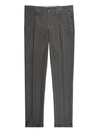 Slowear m&eacute;lange-effect tailored trousers - Grey