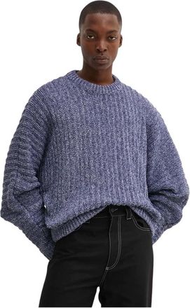 Sunnei Trui met ronde hals - Heren - Ronde hals truien - Blauw - L - Truien & Vesten