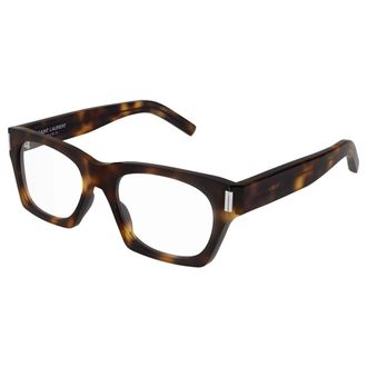 Saint Laurent Glasses, unisex, Brown, Size: 54 MM Eyewear frames