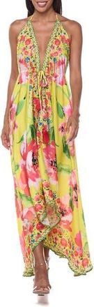 Ranee&rsquo;s Cover-Up Halter Dress in Yellow at Nordstrom Rack