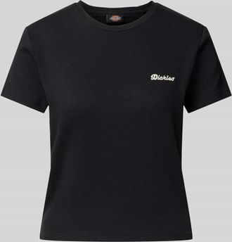 Dickies T-Shirt aus Baumwoll-Mix Modell LEWISTOWN in Black, Gr&ouml;&szlig;e XL