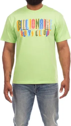 Billionaire Boys Club Prism Graphic T-Shirt in Jade Lime at Nordstrom, Size Xx-Large