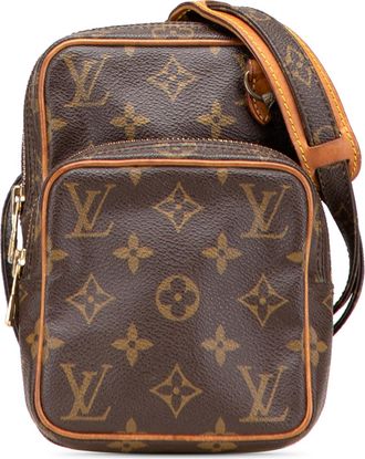 Louis Vuitton Pre-owned Womens Amazon Monogram Crossbody - Brown Textile - One Size