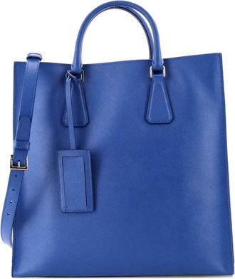 Prada Borsa tote convertibile - Blu