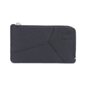 Loewe Black Leather Coin Purse/Coin Case (Pre-Owned)