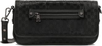 Kazar Tassen, Dames, Zwart, ONE Size, Kleine textiel posttas met monogrammen