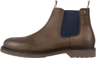 Jack & Jones Beatles Boot - Heren - Chelseaboots - Bruin - 45 EU - Leer - Schoenen