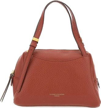 Gianni Chiarini Dea leather tote bag - Brown