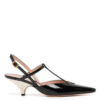 Bally Katy 55 Leather Sling Pumps