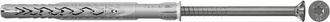 Fischer 522712 Taco Nylon Largo Para Marcos Y Estructuras Con Tornillo Inoxidable Sxrl 10x140 T A4 (envase 50 Uds)