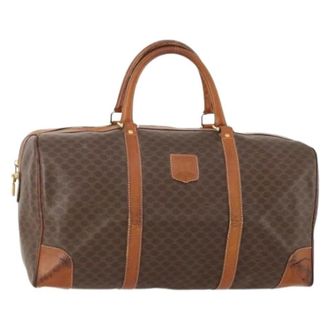 Celine Pre-owned Weekend Bags, female, Brown, Size: ONE SIZE Pre-owned Vintage Boston Bag