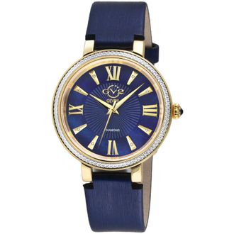 Gevril Group Genoa Diamond Mother of Pearl Dial Ladies Watch 12536S