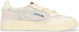 Autry Vintage Low-Top Trainers with Worn-Out Details