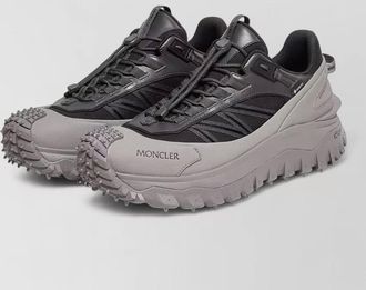 Moncler leather low-top sneakers