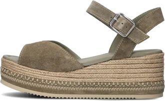 Unisa Schoenen, Dames, Groen, 39 EU, Groene Stijlvolle Sandalen voor Vrouwen