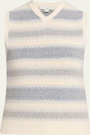 Vince V-Neck Knit Summer Sweater Vest