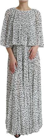 Dolce & Gabbana Maxi Kleedjes - Dames - Maxi kleedjes - Wit - S - Katoen - Kleedjes