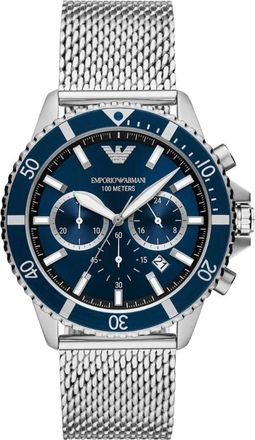 Emporio Armani Duikhorloge - Heren - Horloges - Grijs - ONE Size - Accessoires