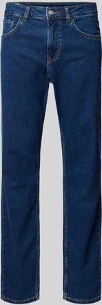 Pepe Jeans London Straight Fit Jeans aus Baumwoll-Mix Modell CASH in Dunkelblau, Größe 30/30