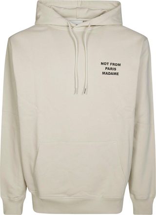 Dr&ocirc;le de Monsieur Crew Neck Black Slogan Sweatshirt