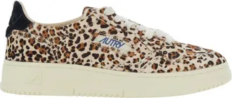 Autry Brown Logo Sneakers